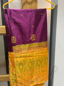 Vibrant Purple Ethnic Skirt with Dupatta