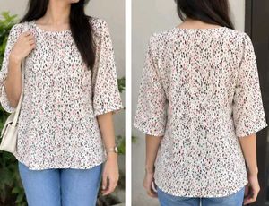 Stylish Printed Top Size S