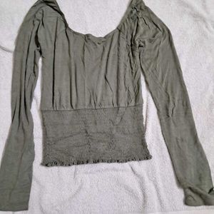 Y2k Fitted Long Sleeve Top