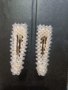 Sparkling Crystal Hair Clips