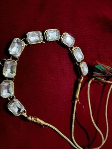 Stunning Rectangle Crystal Necklace