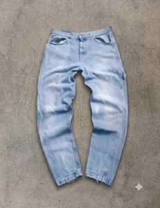 Karl kani Light Wash Relaxed Fit Jeans