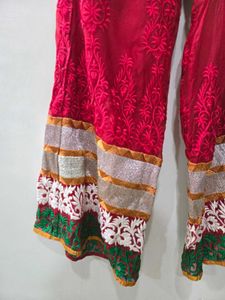 Embroidered Anarkali set