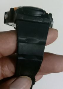 Boys Watch Green Lignt Alarm