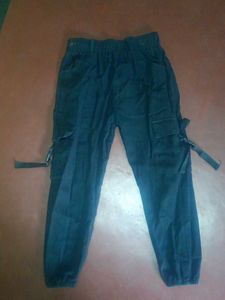 Black Cargo Pants
