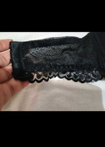 Black Lace Bandeau Top