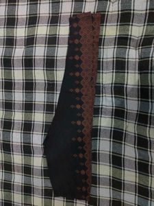 Boho Embroidered Black Trousers
