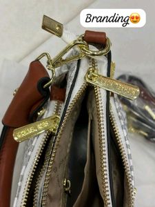 Michael Kors Monogram Shoulder Bag