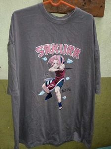 Sakura Naruto Graphic T-Shirt