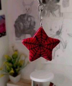 🕸️ Spiderman Star Bagcharm | Keychain ♥️