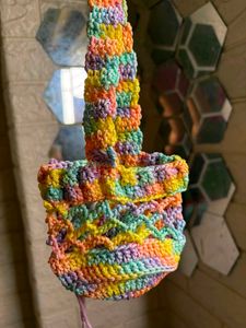 Handmade Crochet Bottle holder