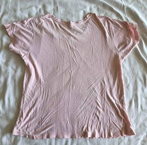 Soft Pink Basic Tee