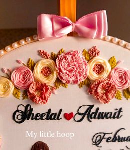 Couple's Embroidery Design