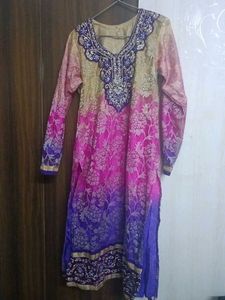 Embellished Ombre Kurta