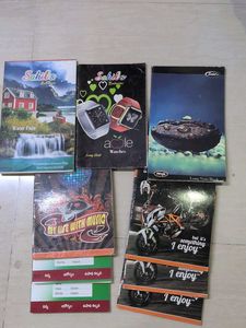 Set of 9 Notebooks