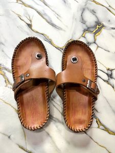 Stylish Brown Leather Sandals