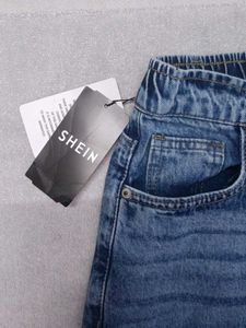 Distressed Wide-Leg Jeans