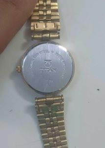 Titan Gold colour Watch for Women