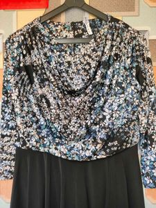 Chic Floral Print Midi Dress