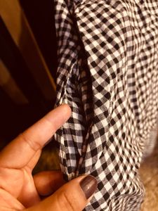 Chic checkered sleeveless Tokyo Talkies Dress