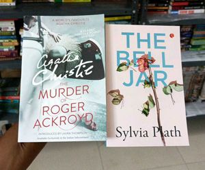 Used Agatha Christie & Sylvia Plath Books
