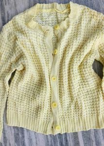 Pinterest butter yellow cardigan