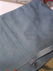 brand new Stylish light grey Suede big  Tote Bag