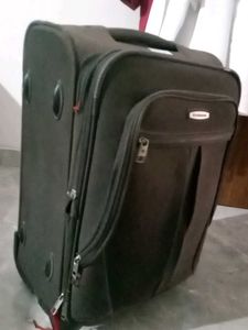 Aristocrat Black Large Travel Suitcase