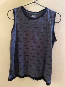 Moda Rapido Sleeveless Graphic T-Shirt