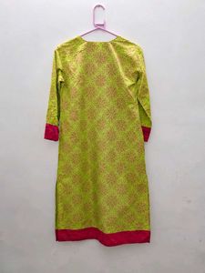 Westside Women's Printed Cotton Kurta
