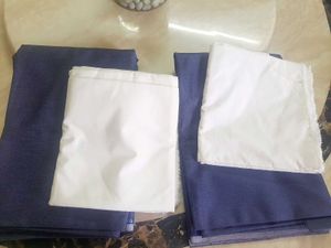 Unstitched Dress Material - Grey &amp; White (cream))