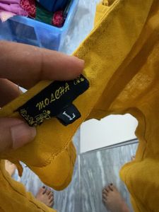 Mustard Yellow Blouse