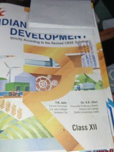Indian Economic Development Class XII Book cbse