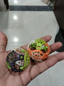 Colorful Puzzle Balls (Set of 2)