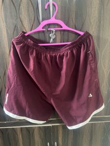 Maroon Running Shorts