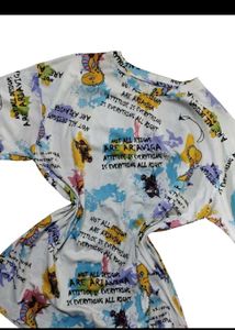 CLEARANCE SALE!💗Graffiti Print Oversized T-Shirt