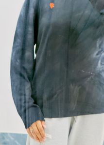blue Crew Neck Sweater