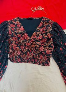 Floral Print Blouse