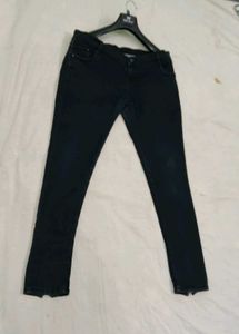 Classic Black Denim Jeans