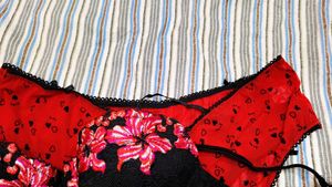 Floral Lace Bralette with beautiful brief 👍