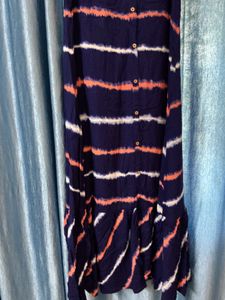 Stylish Tie-Dye Maxi Dress