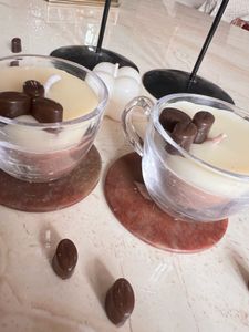 Coffee Cup Scented Candles-Set of 2