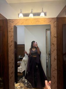 Elegant Purple Lehenga Choli