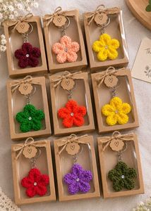 Handmade Flower Keychain (Set of 9) Each 50