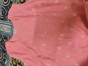 Elegant Pink Kurta Set with Pants