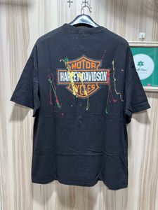 Harley Davidson Vintage Black Baggy T-Shirt