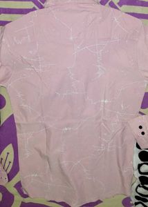 Pink Patterned Shirt