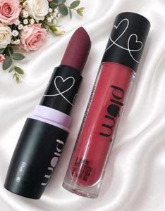 Plum Matte Lipstick & Gloss duo