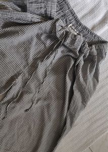 Checked Capri Pants