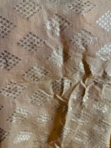 Peach Embellished Suit Serowsaki Work With Duppta